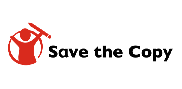 Logo Save the Copy